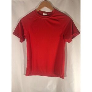 Augusta Sportswear Youth Red Short Sleeve Moisture Management T-Shirt Medium
